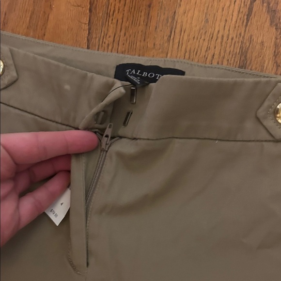 NWT Talbots Tan Trousers A - Picture 4 of 10